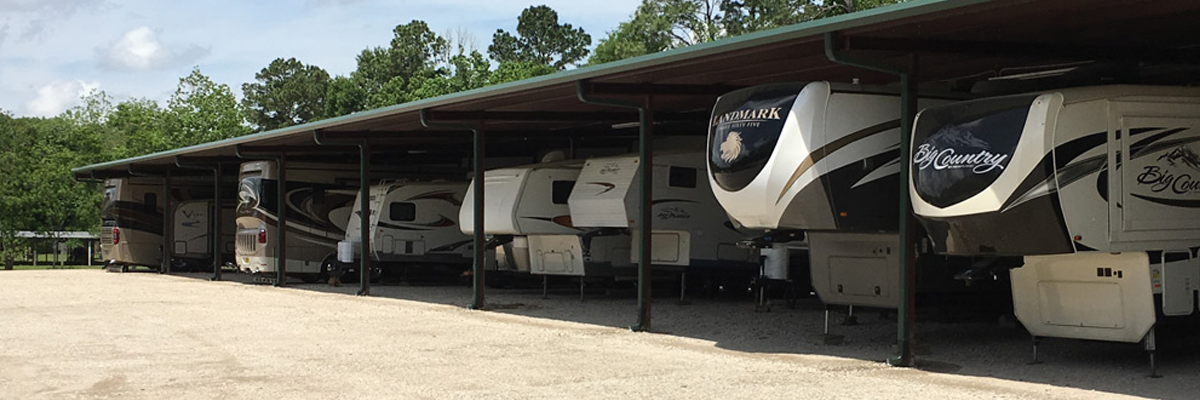 covered rv and boat storage